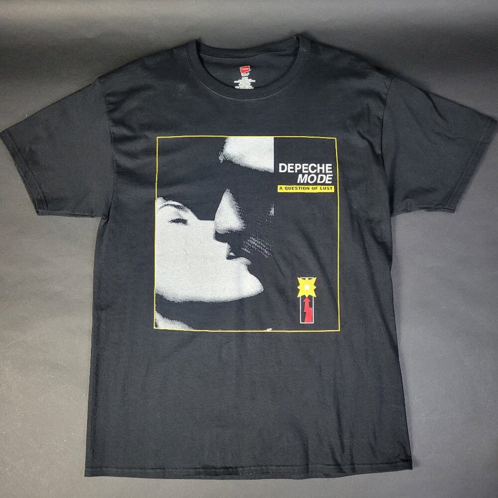 Depeche Mode, A Question of Lust Album Art Tee T-Shirt (Reproduction?) Size L